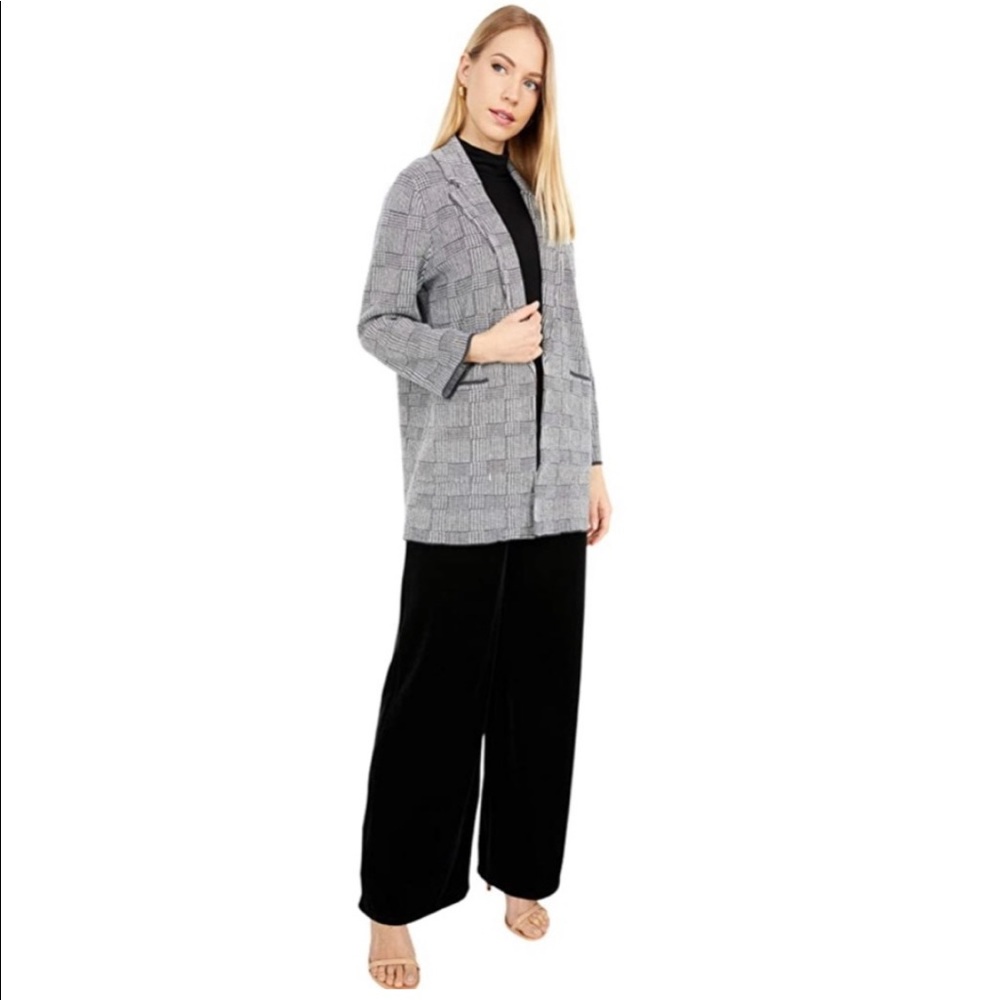 J.Crew Sophie sweater in glen plaid